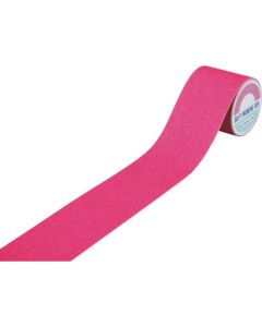 เทปกันลื่น เรืองแสง สีชมพู ASS-105FP กว้าง 100 มม. x 5 ม. PVC + Mineral ใช้งานในร่มและกลางแจ้ง