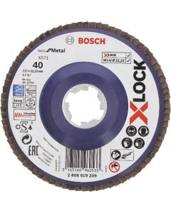 X-LOCK ใบขัด 125G40