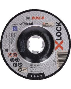 X-LOCK ใบตัด Expert 125x2.5 ชนิดออฟเซ็ตสำหรับเหล็ก