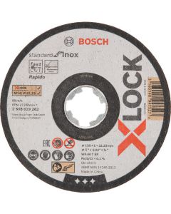 ใบตัด X-LOCK 125x1.0 สแตนเลส ST