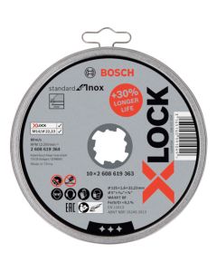 X-LOCK Cutting Wheel ชุดละ 10 แผ่น
