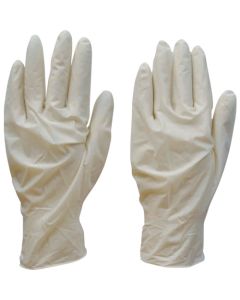 Natural Rubber Gloves กล่องละ 50 แผ่น