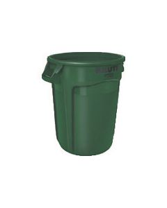 ตู้คอนเทนเนอร์ทรงกลมมีสลิท 121.1L สีเขียวเข้ม