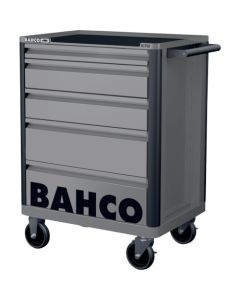 กล่องเก็บเครื่องมือ BAHCO สีเทา 5 ชั้น