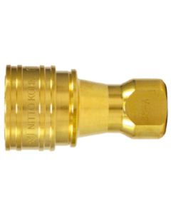 SP Coupler Type A, ทองเหลือง, ยางฟลูออโร FKM, X-100 (07917)
