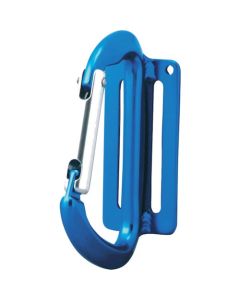 ตะขอเครื่องมืออลูมิเนียมแบบคาราบิเนอร์ F-25-B สีน้ำเงิน