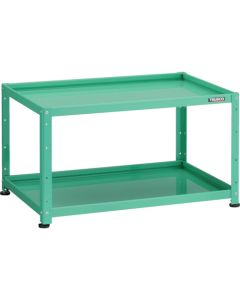 ชั้นวางของแบบติดน็อตขนาดเล็ก รุ่น Birdie Wagon Rack ขนาด 900 x 600 มม. 2 ชั้น สีเขียวอ่อน