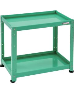 ชั้นวางของแบบติดน็อตขนาดเล็ก รุ่น Birdie Wagon Rack ขนาด 600 x 400 มม. 2 ชั้น สีเขียวอ่อน