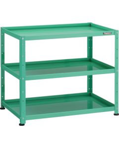ชั้นวางของแบบติดน็อตขนาดเล็ก รุ่น Birdie Wagon Rack ขนาด 900 x 600 มม. 3 ชั้น สีเขียวอ่อน