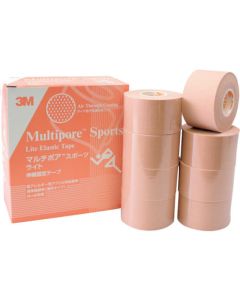 Multipore (TM) เทปกาวยืดหยุ่นสำหรับสปอร์ตไลท์ 2723-37.5 37.5 มม. x 5 ม. 8 ม้วน/กล่อง