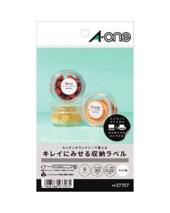 Water-resistant Label ชุดละ 5แผ่น
