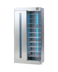 ล็อกเกอร์ฆ่าเชื้อด้วยรังสีอัลตราไวโอเลต W-02FNT ข้อมูลจำเพาะแผ่นชั้นวาง