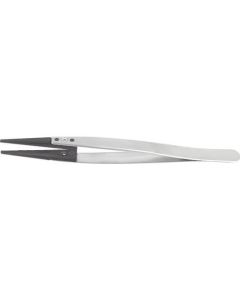 ESD Replaceable Plastic Tips Tweezers 1เส้น