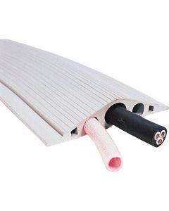 ตัวป้องกันสายไฟ สีเทา ตัวป้องกัน 1521GY 150mm x 5m ชนิดอ่อน