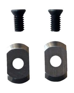 2pcs Of Cutting Edges For Replaceable Blades Type T.C.T Bolt Filling Bit ชุดละ 2แผ่น