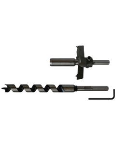 Large Type T.C.T.Bolt Filling Bit with Drill 21x90 กล่องละ 1ชุด