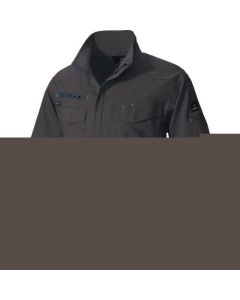 เสื้อเบลาส์ฤดูร้อนแขนยาว (unisex) สีถ่าน 3L