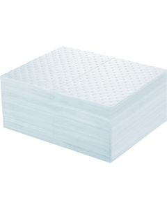 Oil-Absorption Pads(Perforated Type)  ชุดละ 100 แผ่น