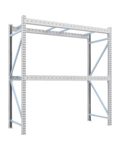 Heavy-Duty Pallet Rack(Load Capacity per Pair of Beams:2 tons)