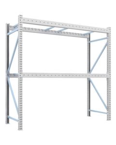 Heavy-Duty Pallet Rack(Load Capacity per Pair of Beams:2 tons)