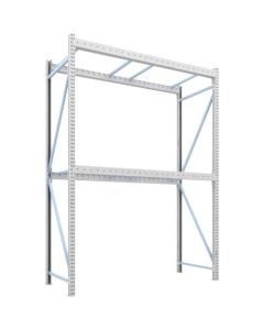Heavy-Duty Pallet Rack(Load Capacity per Pair of Beams:2 tons)