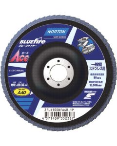 NORTON Blue Fire Ace Flap Disc 10แผ่น