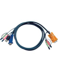 สาย USB KVM รองรับเสียง SPHD KVM 1.8 ม