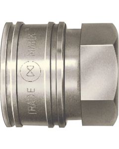 ข้อต่อ TSP เหล็ก (ข้อต่อสำหรับติดตั้งเกลียวตัวผู้) ด้านคู่ R1/4 (00836)