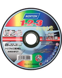 Cutting Wheel Norton 1-2-3 (10 Set)