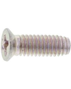 Trivalent zinc cr+3 color white (+) S type Small Flat Head 4 X 20  กล่องละ 1,200 เส้น