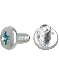 Trivalentzinccr+3 white(+) S type Bind3pcs Protrusion4 X 10  กล่องละ 1,000 เส้น