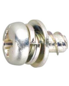 Trivalent zinc cr+3 color white (+) P type (Pan P = 4 4 X 10  กล่องละ 900 เส้น
