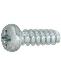 Trivalent zinc cr+3 color white (+) DELTA PT Pan Head 3 X 8  กล่องละ 2,500 เส้น