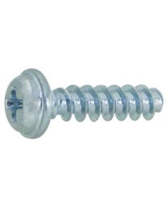 Trivalent zinc cr+3 color white PT screw (1411-H1 2.2 X 10  กล่องละ 1,000 เส้น