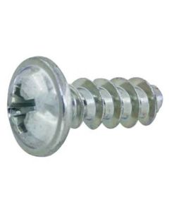 Trivalent zinc cr+3 color white PT screw (1411-H2 4 X 20  กล่องละ 1,000 เส้น
