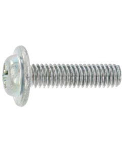 Zinc Yellow Cr6+ SP Washer Head Machine Screw 4 X 20  กล่องละ 800 เส้น