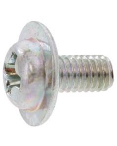 Trivalent zinc cr+3 color white Poly Wave Pan Head 3 X 6  กล่องละ 2,000 เส้น