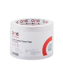 เทปเยื่อกาว 2 หน้า 12 มม. x 20 หลา (แพ็ค6ม้วน) ONE