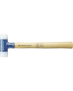 Dead-blow mallets with plastic head