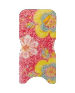 Flower Bath Sponge Scourer Non Scratch Pink 60อัน