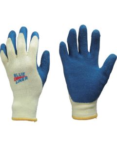 Rubber Coated Gloves Blue Liner