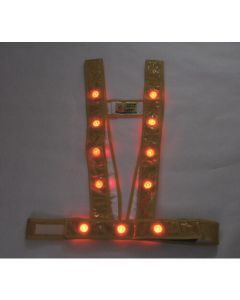 Sash-type Safety Vest with LED