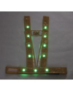 Sash-type Safety Vest with LED