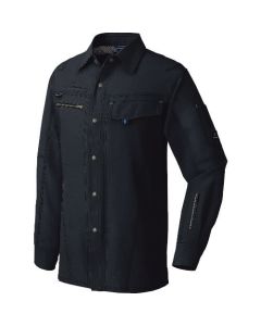 เสื้อเชิ้ตแขนยาว (unisex) สีดำ SS