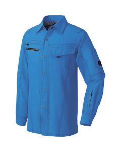 เสื้อเชิ้ตแขนยาว (unisex) สีน้ำเงินกรมท่า S