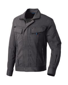 เสื้อเบลาส์ฤดูร้อนแขนยาว (unisex) สีถ่าน L