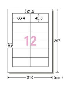 Laser Printer Weatherproof Sign Label Seal