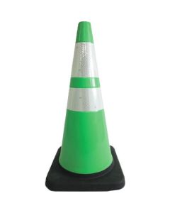 PVC Smart Cone Green/White 1เส้น