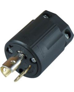 ปลั๊กไนลอนชนิดตะขอต่อสายดิน 2P15A125V