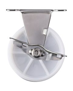 Stainless Topplate Nylon Caster